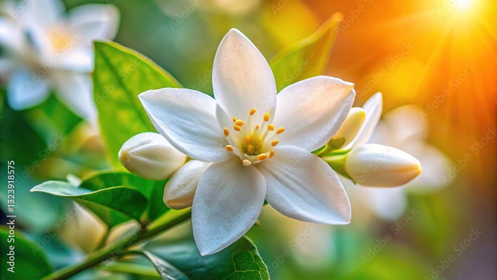 Fototapeta premium Jasmine Flowers, Beautiful Floral Images