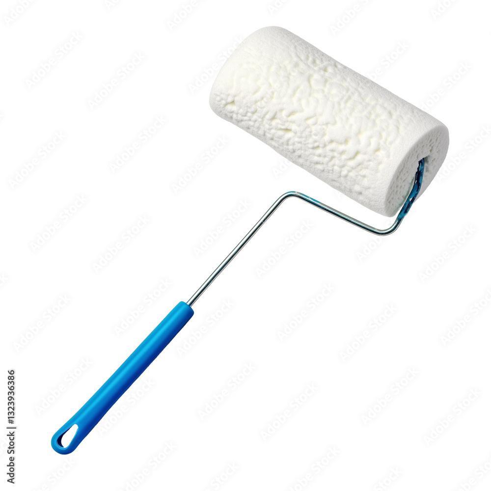 Obraz premium Paint roller on a transparent background