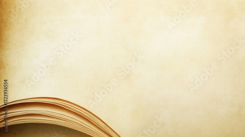 Inviting background design featuring a book page texture in warm tones suited for scholarly content creation