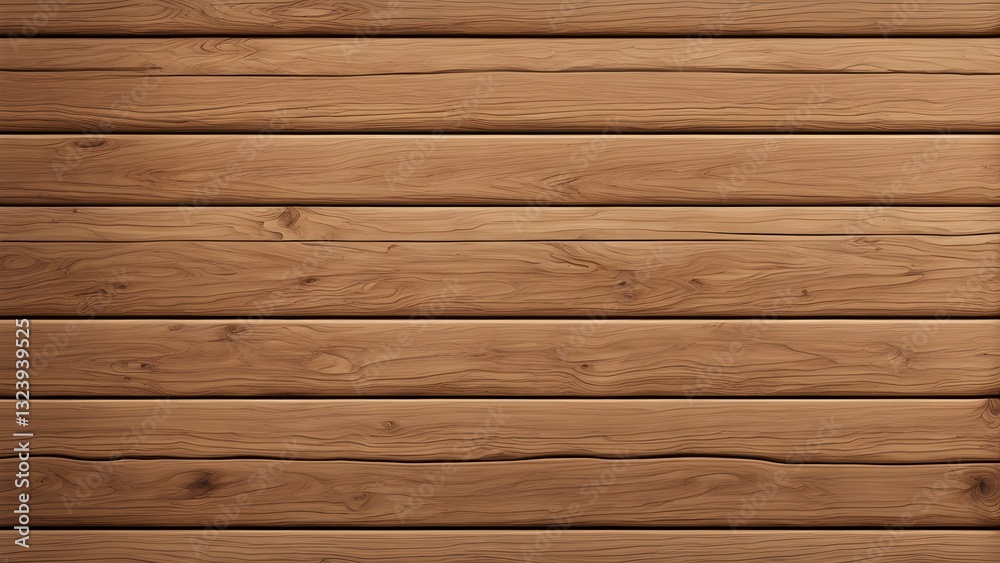 Fototapeta premium Horizontal seamless texture light brown wooden planks. Ideal backgrounds design projects.