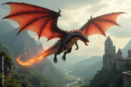 Aerial Ardency: Embracing the Dragon's Journey