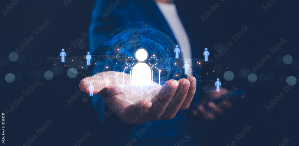 Business ecosystems and partnerships concept. Business collaboration strategies. The complex network of organizations to create value for customers acquisition , suppliers, and other stakeholders.