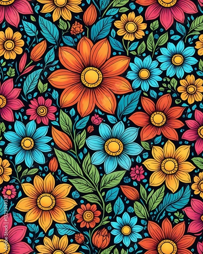 seamless floral pattern