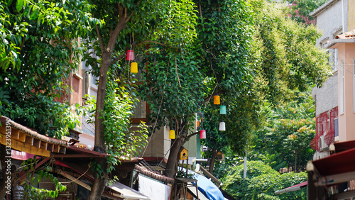 old street in the city