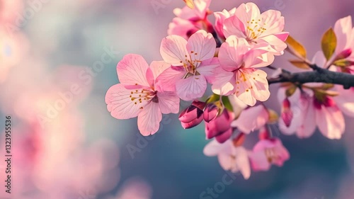 Stunning Pink Cherry Blossoms in Springtime