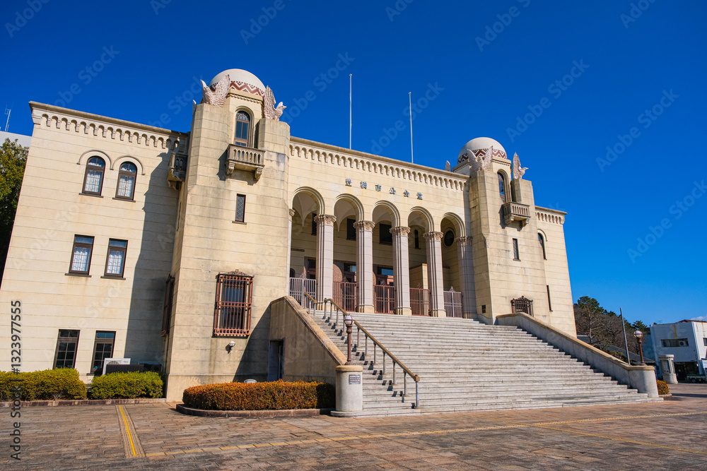 Fototapeta premium 愛知県豊橋市 豊橋市公会堂