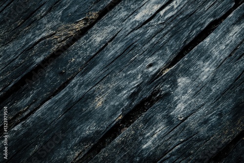 Dark weathered wood planks