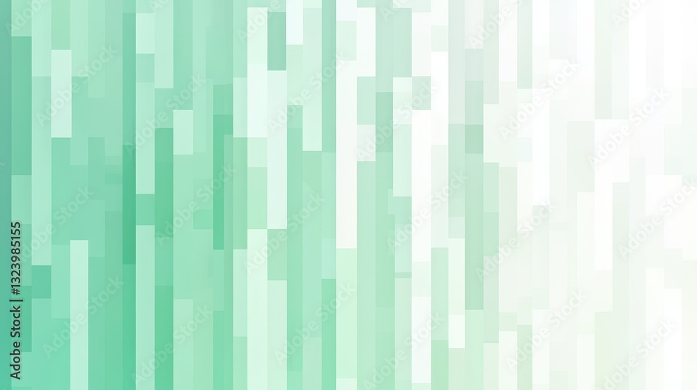Abstract Green and White Pixelated Gradient Background Abstract Green and White Pixelated Gradient Background