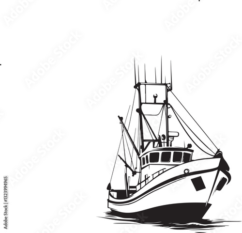boat on the sea