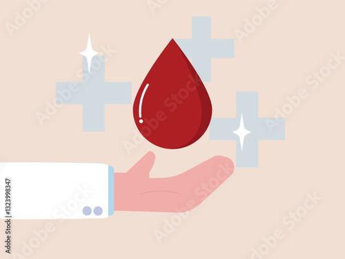 Blood donate charity give help health care vector illustration life aid medical concept emergency medical medicine volunteer assistance clinic hospital human save support transfusion plasma treatment