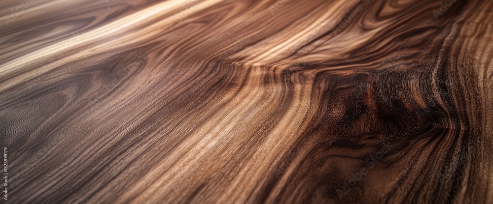 Obraz premium Rich Dark Wood Grain Texture