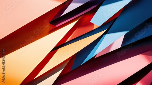 Wallpaper Mural An abstract design of stacked Torontodigital.ca