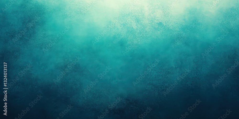 Obraz premium Teal Abstract Background: A Serene Textured Canvas