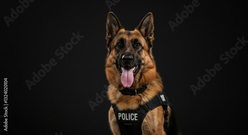German Shepherd Police K9