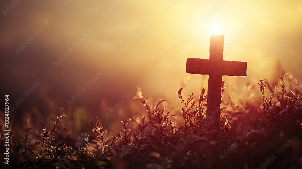 Good Friday 2025,copy space 