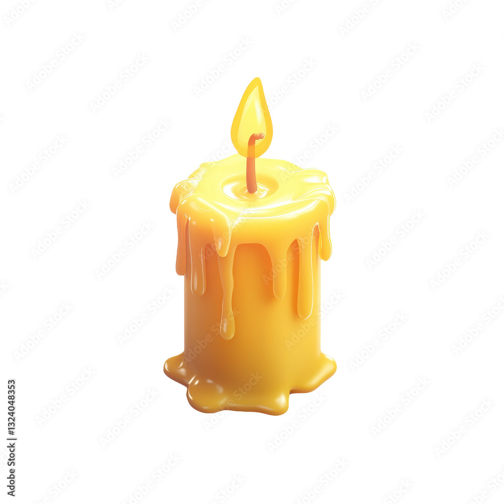 Serene Candlelight: A Glowing Flame of Warmth and Tranquility - Captivating Still Life for Relaxation and Spiritual Reflection, Isolated on Black Serene Candlelight: A Glowing Flame of Warmth and Tranquility - Captivating Still Life for Relaxation and Spiritual Reflection, Isolated on Black