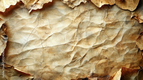 Unique Abstract Textures: Aged Parchment Stripey Close-Up, Captivating Motif with Detailed Texture. Discover Exclusive Prints & More in My Portfolio