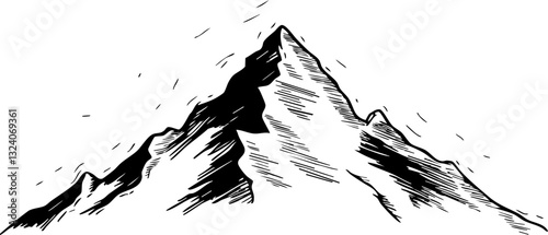 Majestic mountain climbing adventure rocky mountains outdoor activity natural landscape scenic view thrill of exploration