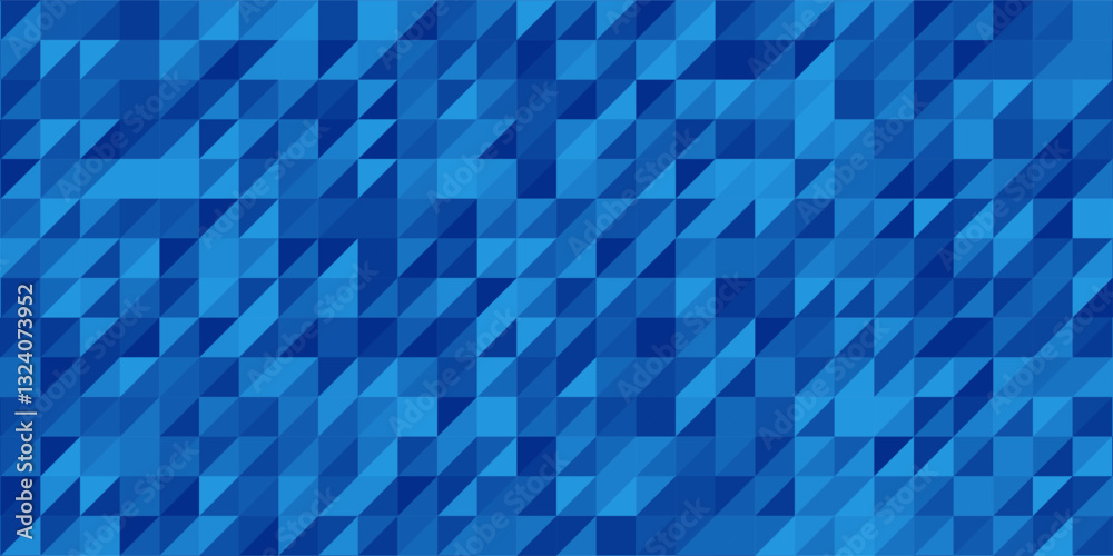 Light BLUE vector abstract mosaic template. A completely new color illustration in a vague style Light BLUE vector abstract mosaic template. A completely new color illustration in a vague style