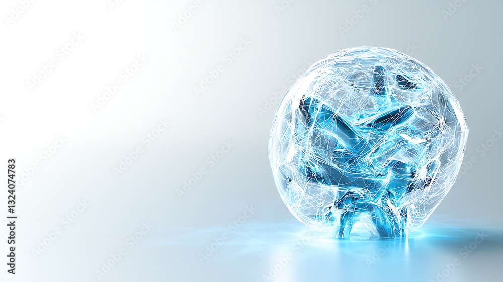 Dynamic energy sphere futuristic studio digital art abstract environment close-up view innovative concept Dynamic energy sphere futuristic studio digital art abstract environment close-up view innovative concept