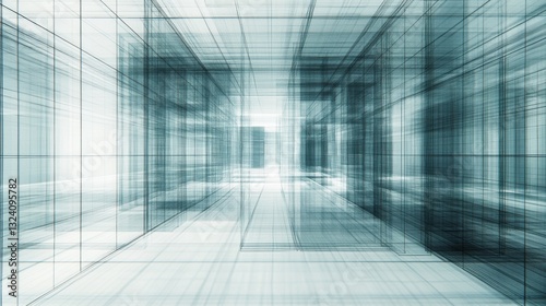 Wallpaper Mural Abstract Architectural Design Modern Building Structure. Torontodigital.ca