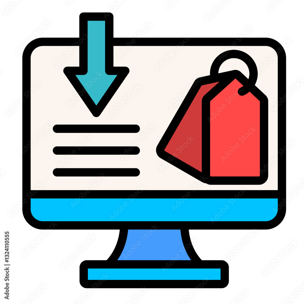 Landing Page Icon Element For Design Landing Page Icon Element For Design
