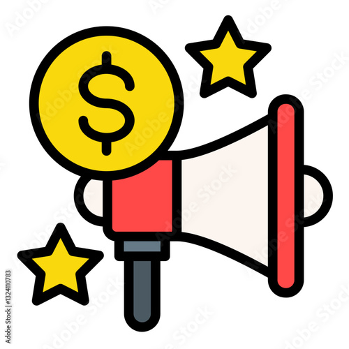 Sponsorship Branding  Icon Element For Design	