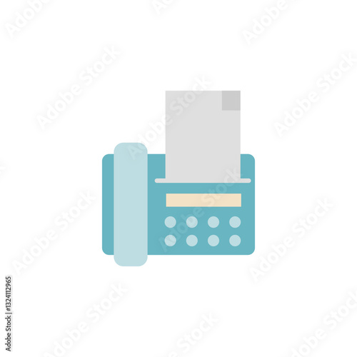Fax colored icon
