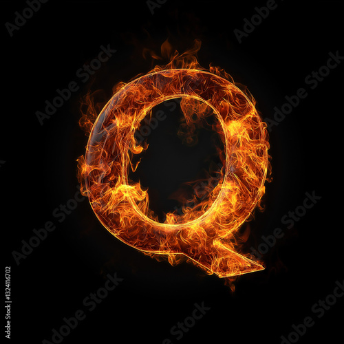 Blazing flame letter  design, burning letter art, fiery text effect, flame typography creativityletter,a,b,c,d,e,f,g,h,i,j,k,l,m,n,o,p,q,r,s,t,u,v,w,x,y,z photo