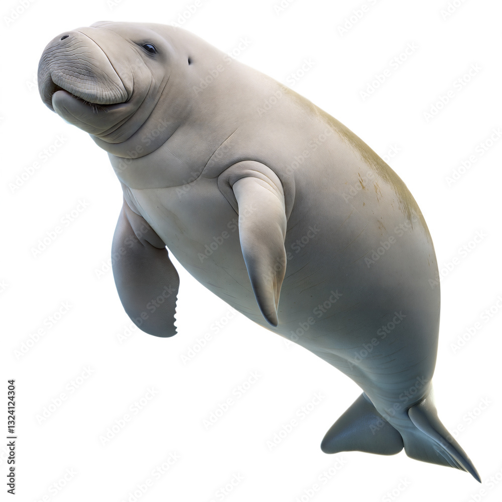 Fototapeta premium Dugong AI Generated Image