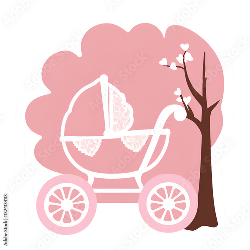 baby girl stroller