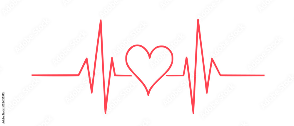 medical cardiogram graph featuring heartbeat waves, pulse rate monitors, and healthcare charts. Perfect for hospital visuals, cardiology designs, medical technology, and life monitoring. Vector illust medical cardiogram graph featuring heartbeat waves, pulse rate monitors, and healthcare charts. Perfect for hospital visuals, cardiology designs, medical technology, and life monitoring. Vector illust