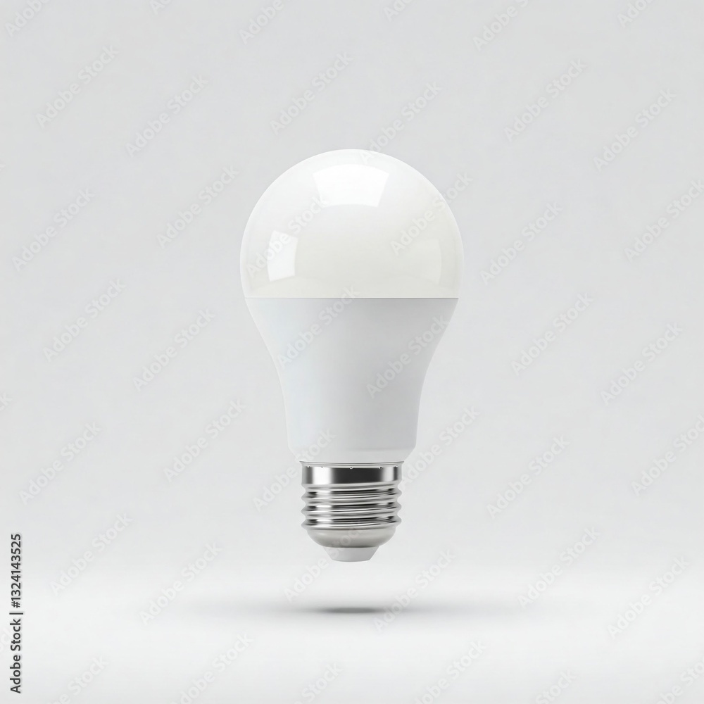 light bulb on white background light bulb on white background