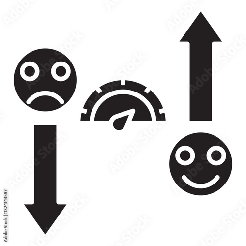 Net Promote vector icon