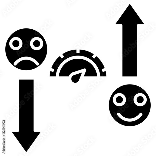Net Promote vector icon