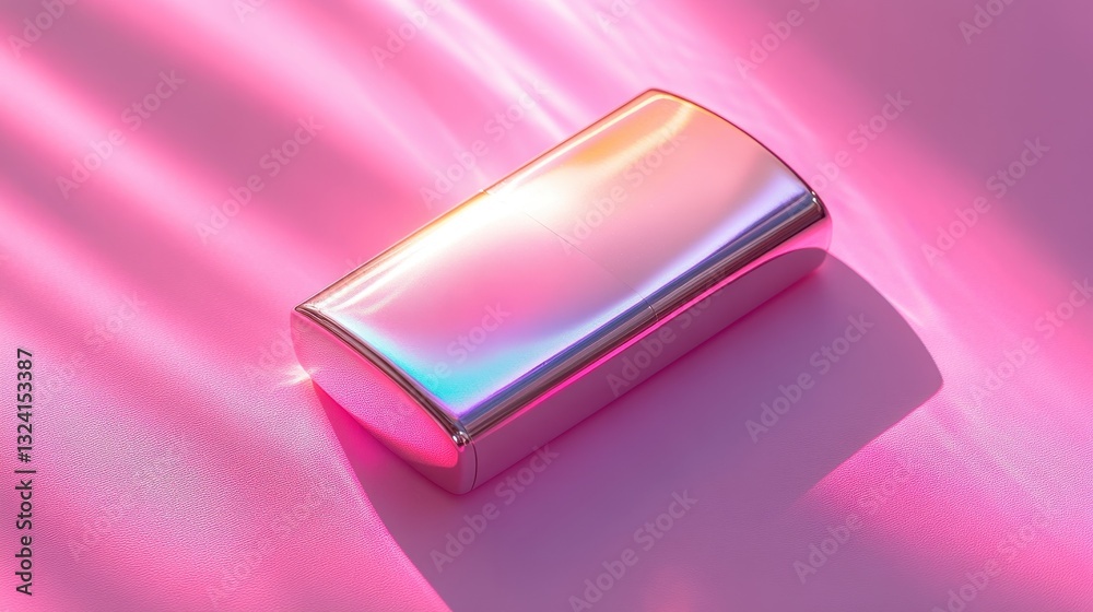 A metallic lighter, its surface shimmering with a soft pink hue, rested on a delicate pink surface, its warmth hinting at the promise of a new spark. A metallic lighter, its surface shimmering with a soft pink hue, rested on a delicate pink surface, its warmth hinting at the promise of a new spark.