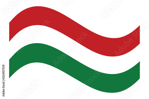Syrian flag wavy background layout. Vector illustration