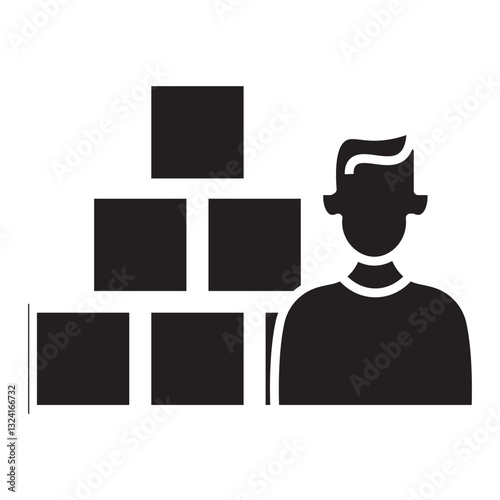 Quantity vector icon