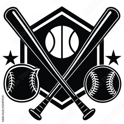 Baseball day vector illustration icon elements symbols