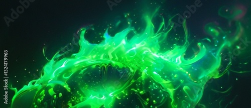 abstract green background