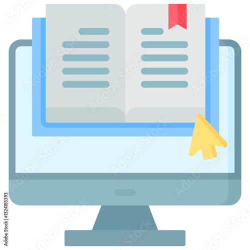 Online Library Icon