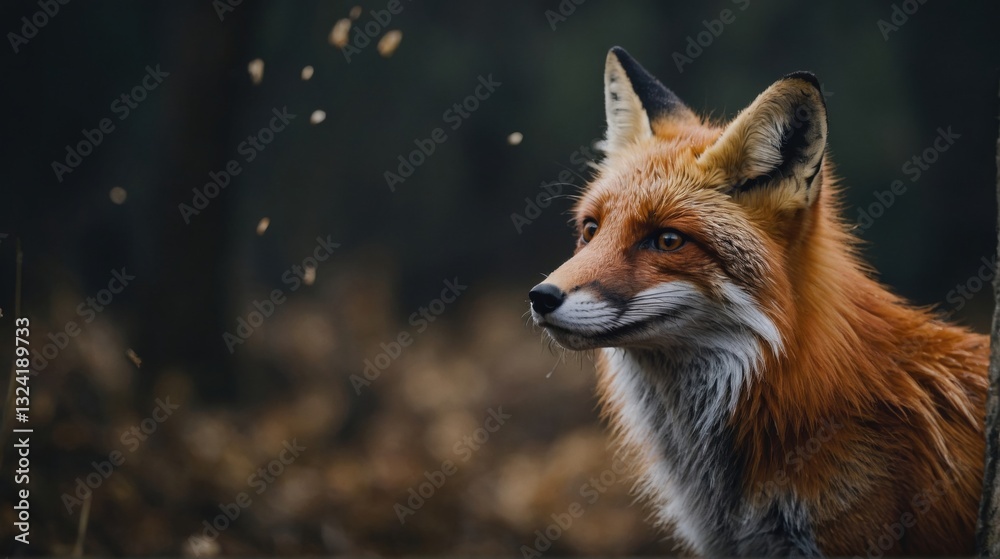 Fototapeta premium Luminous Fox In the Chill