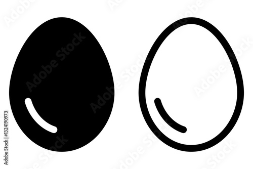 Eggs icon symbol simple design