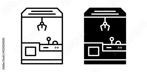 claw line icon pack in flat and thin liner vectors graphic for ui designs