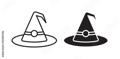 Halloween icon pack in flat and thin liner vectors graphic for ui designs