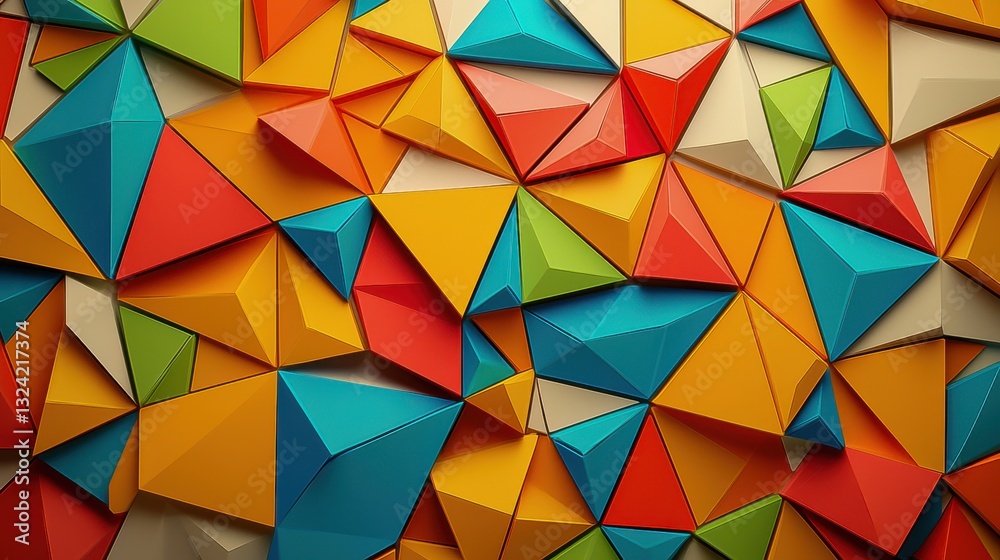 Vibrant Geometric Wallpaper Design: Dynamic Abstract Composition Featuring Circles, Triangles & Bold Colors - Geometric Pattern Inspiration for Your Walls Vibrant Geometric Wallpaper Design: Dynamic Abstract Composition Featuring Circles, Triangles & Bold Colors - Geometric Pattern Inspiration for Your Walls