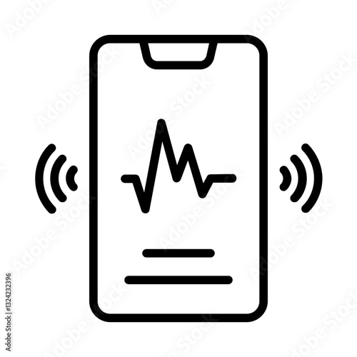 phone vibration icon
