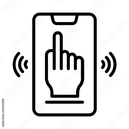 touchscreen sensor icon
