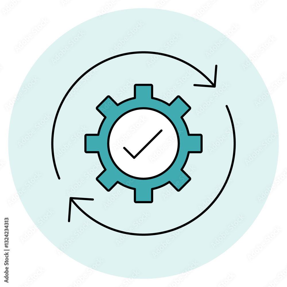Workflow icon, Optimizing Business Efficiency with Workflow Automation, Streamlining Operations for Maximum Productivity Workflow icon, Optimizing Business Efficiency with Workflow Automation, Streamlining Operations for Maximum Productivity