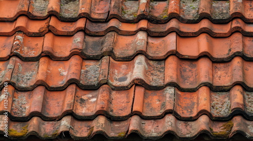 Red tile roof